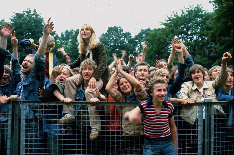 Music festival in East Berlin, 1982
