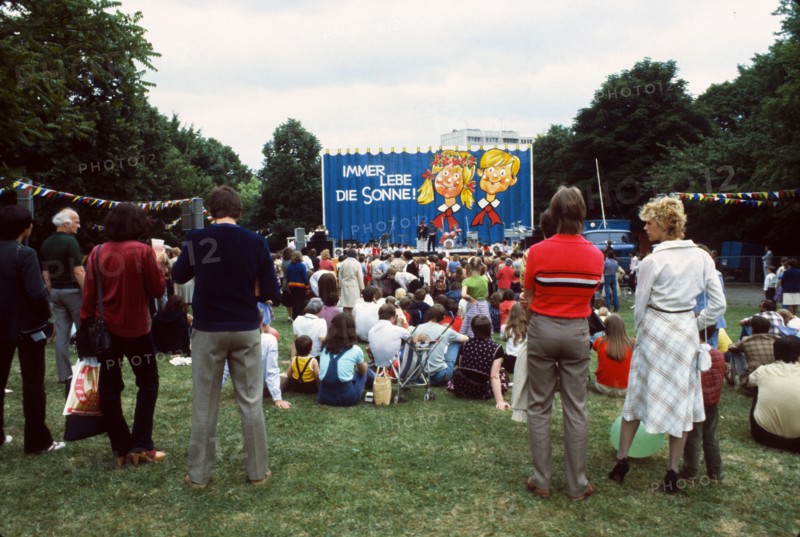 Music festival in East Berlin, 1982