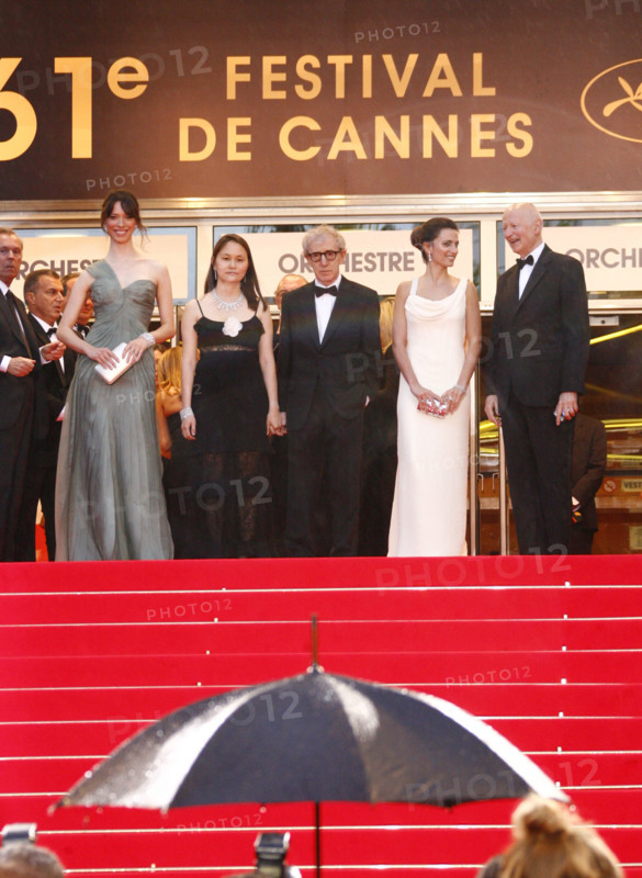 Rebecca Hall, Woody Allen, son épouse et Penelope Cruz