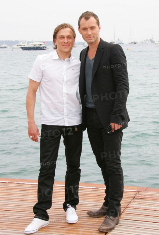 Jeremy Gilley et Jude Law - Festival de Cannes, mai 2008