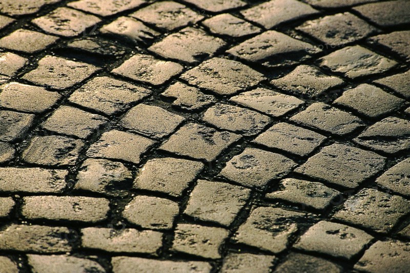Pavés de Paris, gros plan
