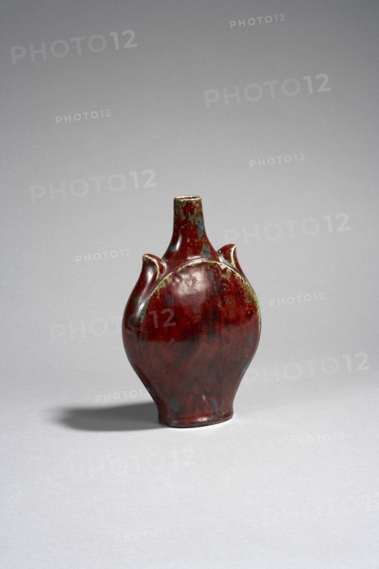 Dalpayrat, Vase boule à deux anses