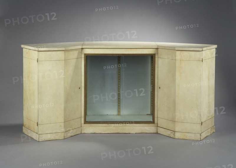 Coard, Leather-cased arch-backed cabinets