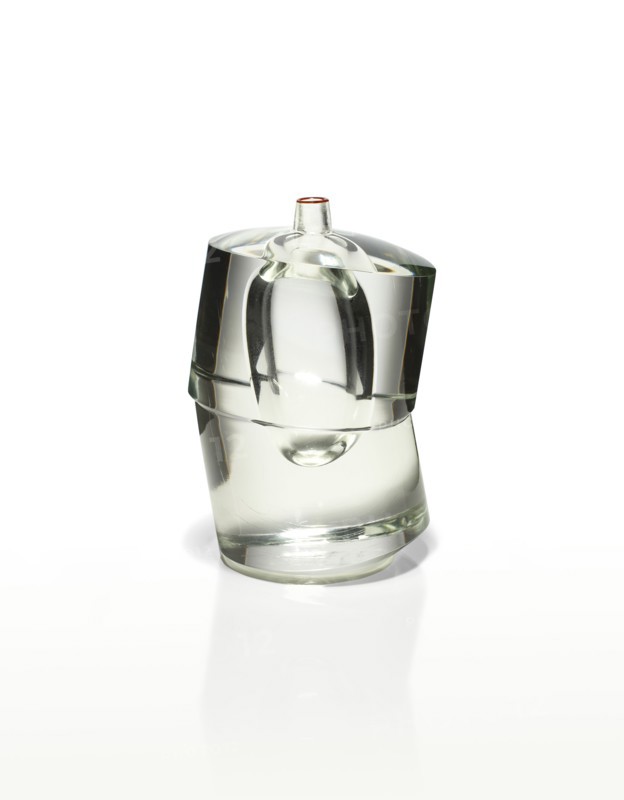 Ohira, "Cristallo Sommerso n.31 - Scolpito" vase