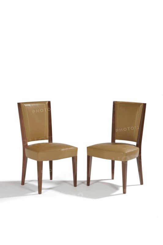 Eugène Printz, Paire de chaises