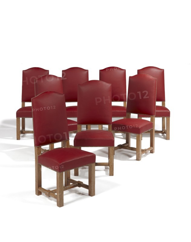 Paul Dupré-Lafon, Suite de huit chaises