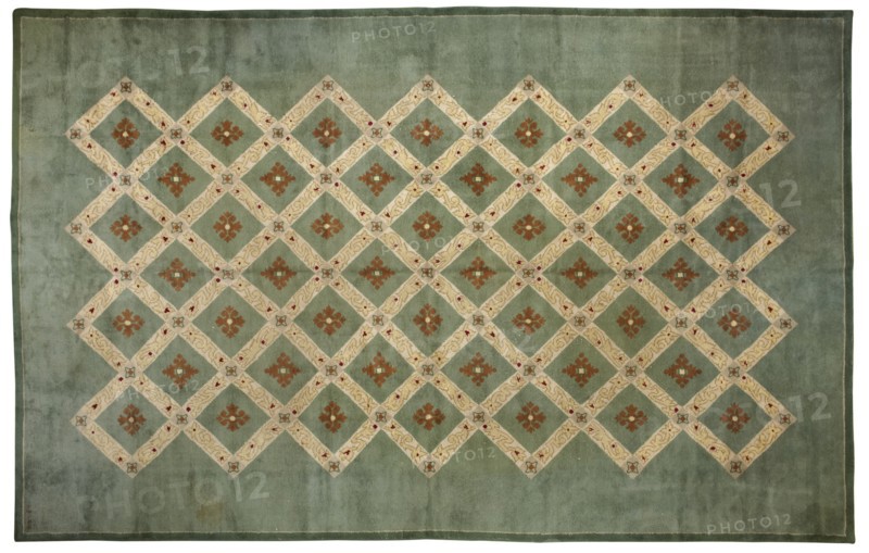 Jules Leleu, Tapis Vert Rectangulaire