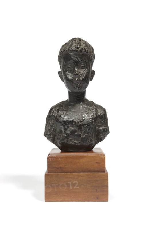 Léon Indenbaum, "Buste de Jeune Garçon"