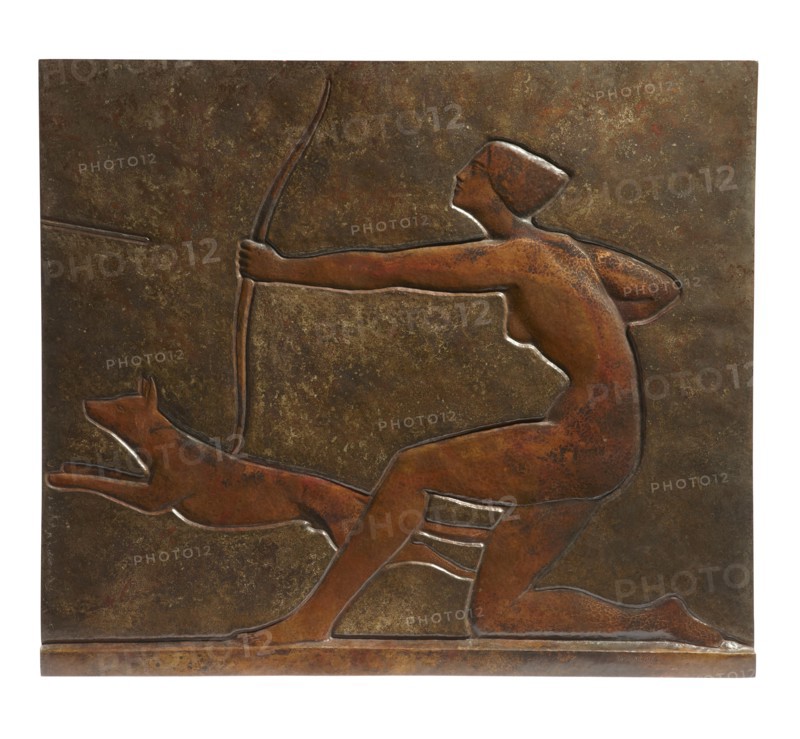 Claudius Linossier, "Diane Chasseresse"