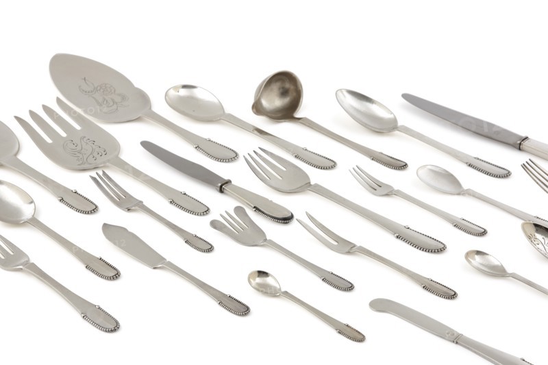 Georg Jensen, Ménagère en Argent