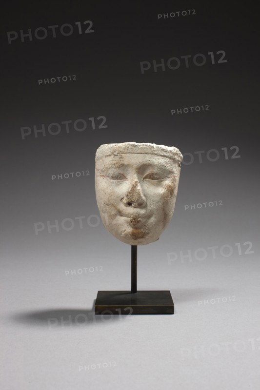 Modèle de sculpteur représentant le visage d'un roi