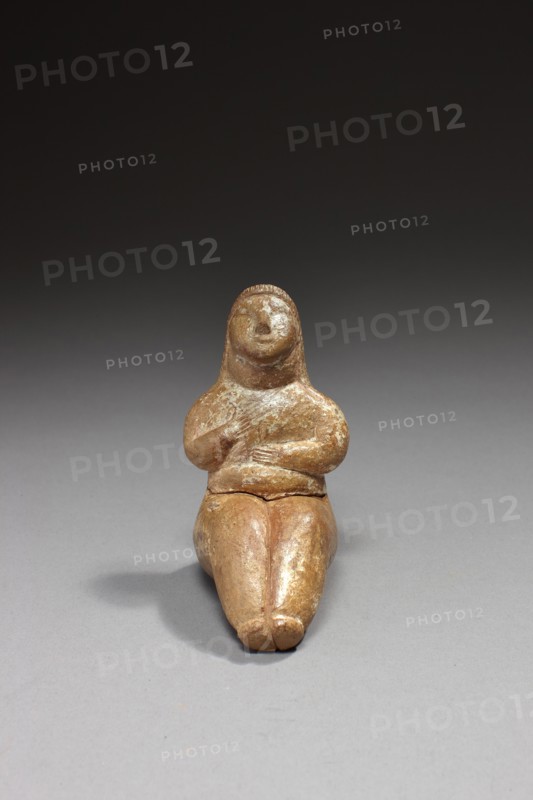 Rare sardinian terracotta goddess