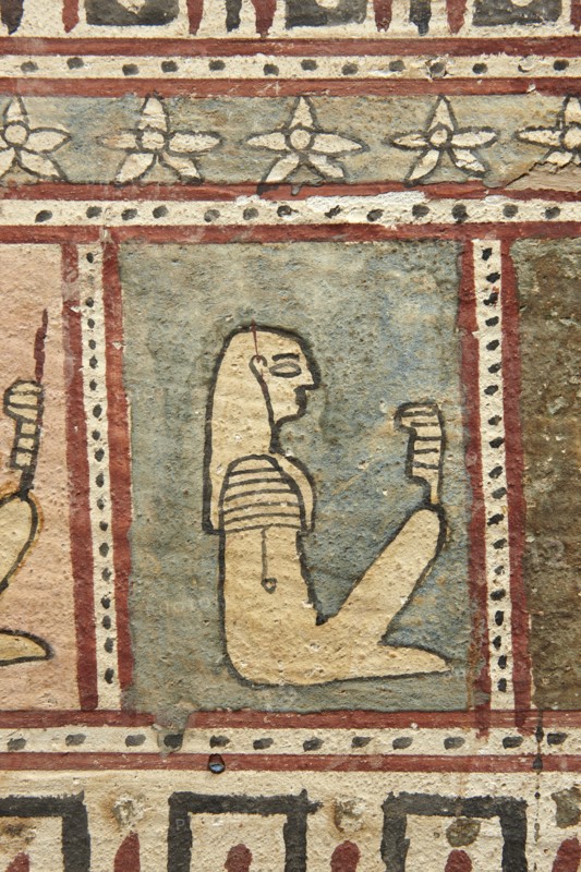 Sarcophage d'enfant (détail)