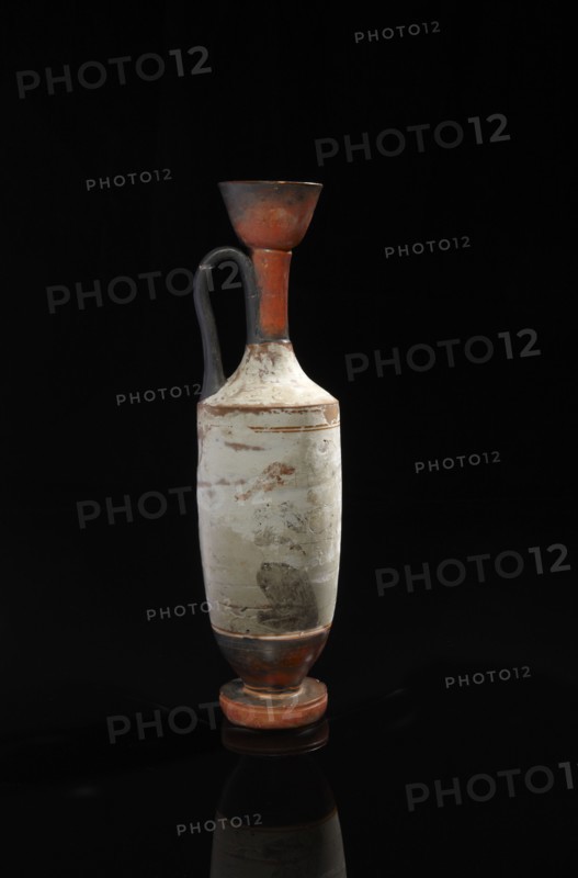 Attic white ground lekythos