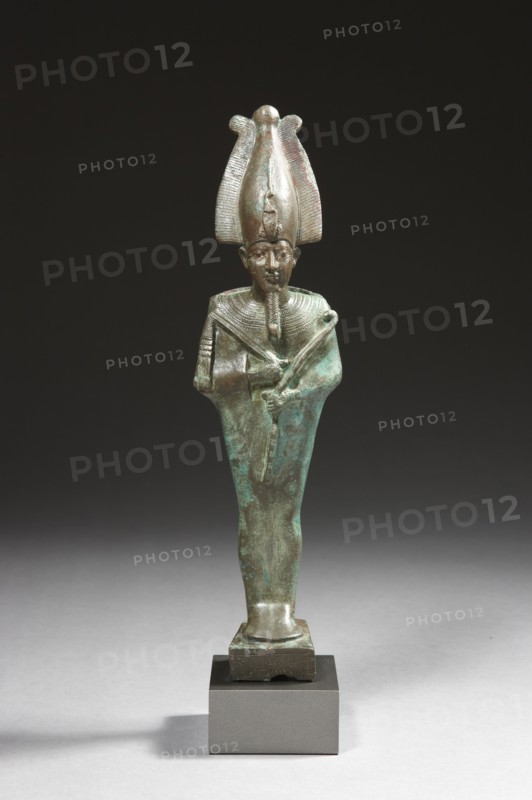 Egyptian votive statuette of Osiris