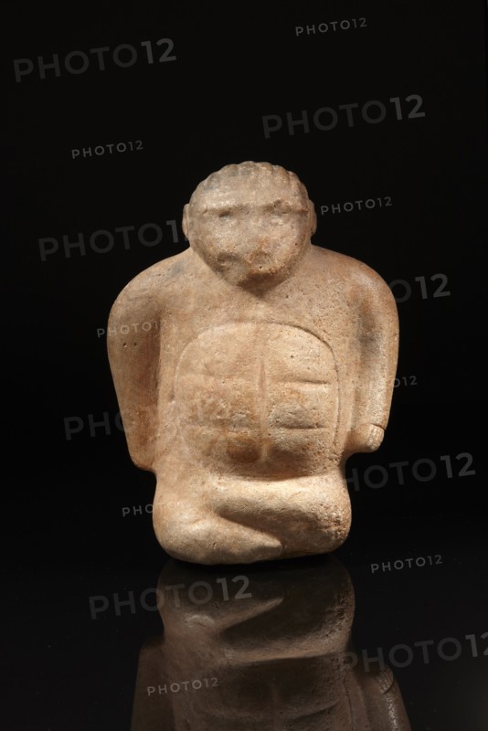 Anatolian statuette of a stylized man