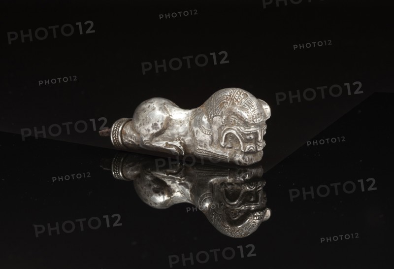 Achaemenid figurine in the shape of a lying lion