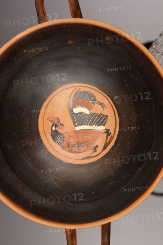 Greek black figure kylix