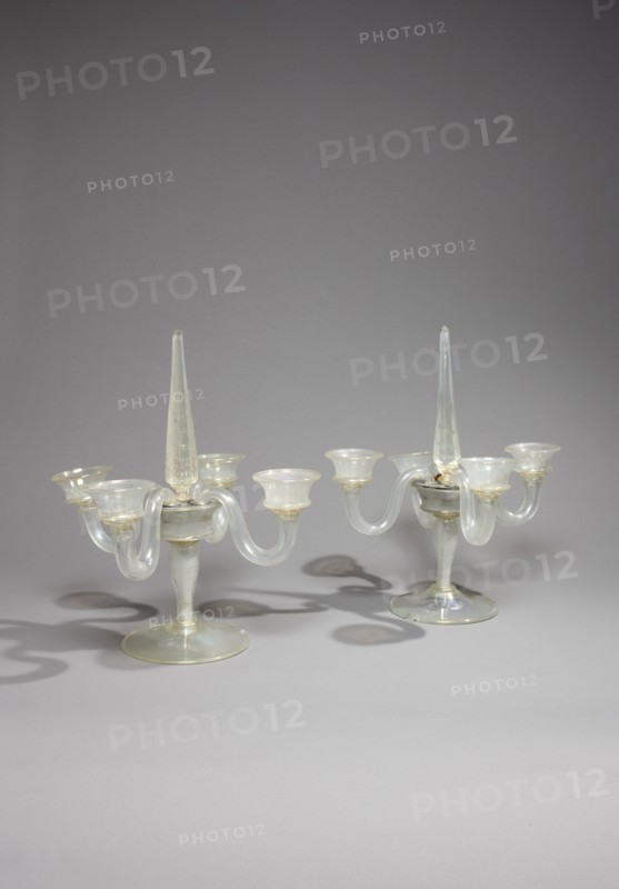 Paire de candélabres