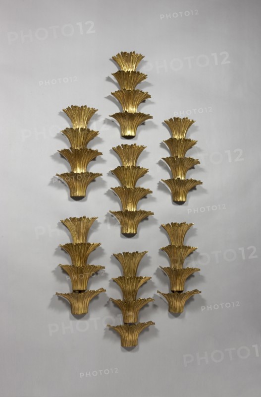 Cascade wall sconces
