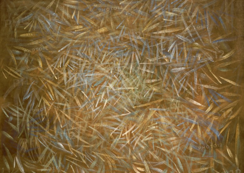 Bâche peinte. Peinture abstraite