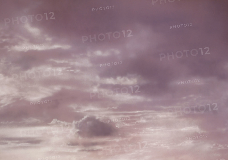 Sky and clouds. Painted canvas tarp