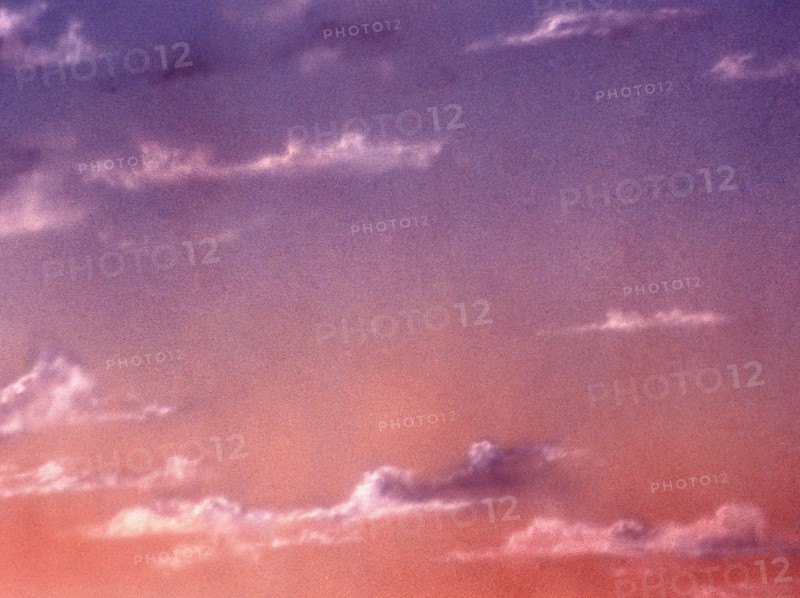 Sky and clouds. Painted canvas tarp