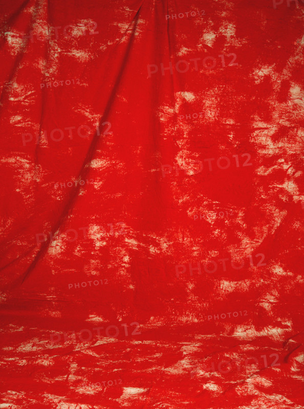 Draping. Painted canvas tarp