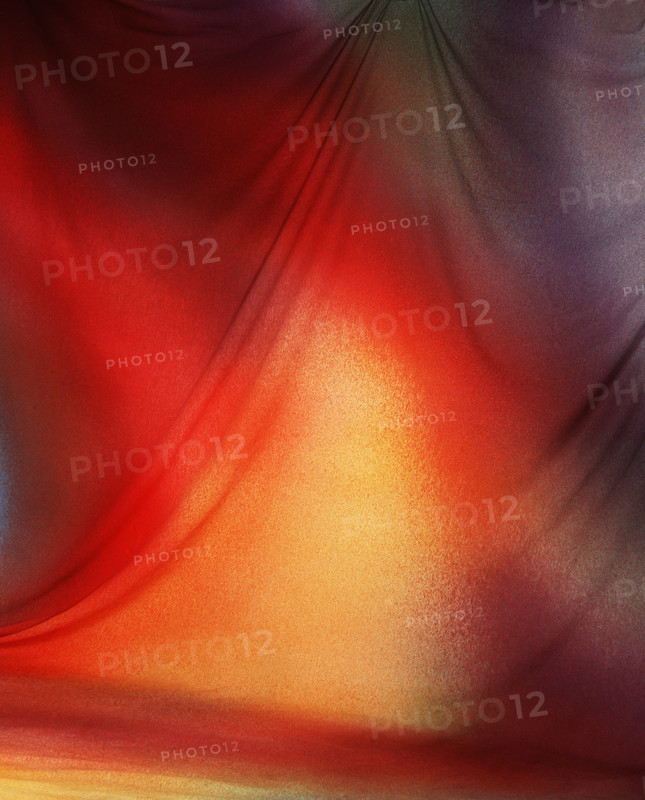 Draping. Painted canvas tarp