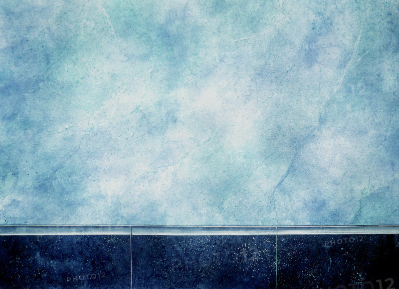 Fresco. Painted canvas tarp with trompe l'oeil effects
