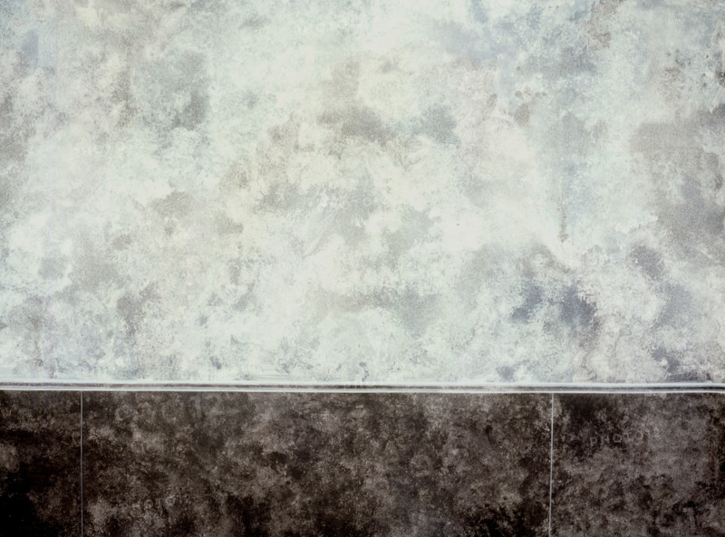 Fresco. Painted canvas tarp with trompe l'oeil effects