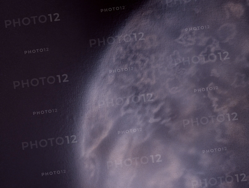 Planets. Painted canvas tarp