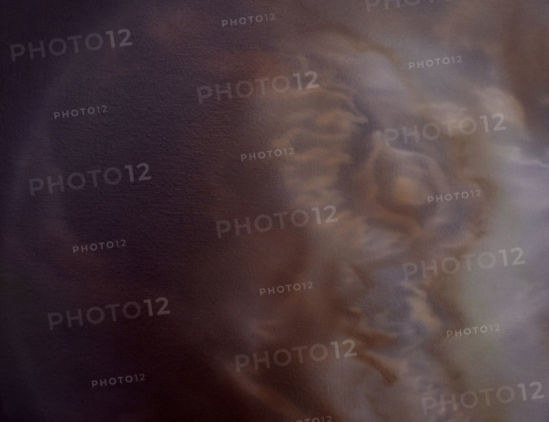 Planets. Painted canvas tarp
