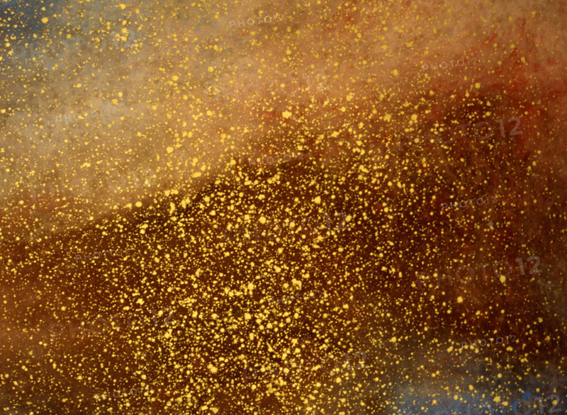 Matter effects. Painted canvas tarp