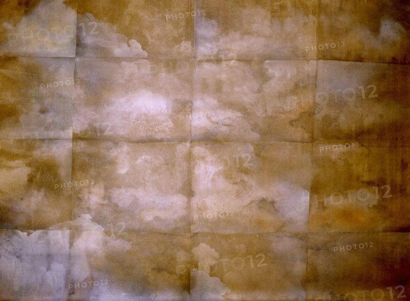 Matter effects. Painted canvas tarp