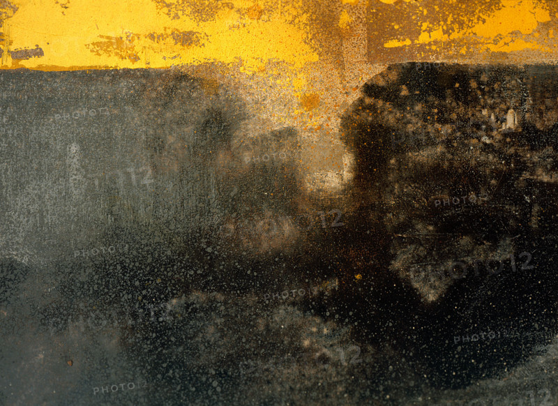 Matter effects. Painted canvas tarp