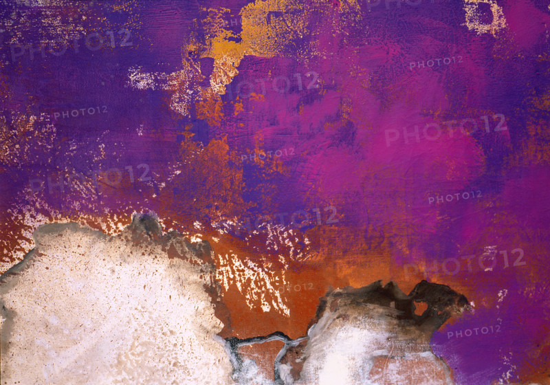 Matter effects. Painted canvas tarp