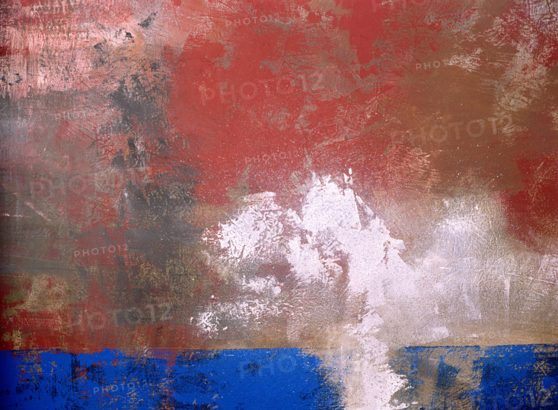 Matter effects. Painted canvas tarp