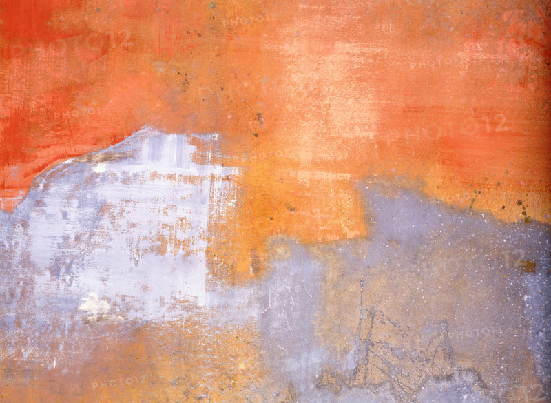 Matter effects. Painted canvas tarp