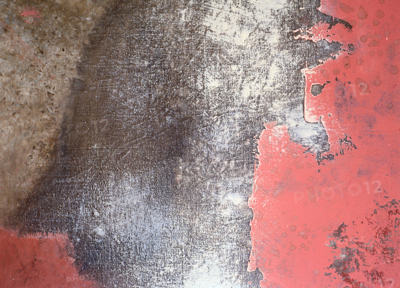 Matter effects. Painted canvas tarp