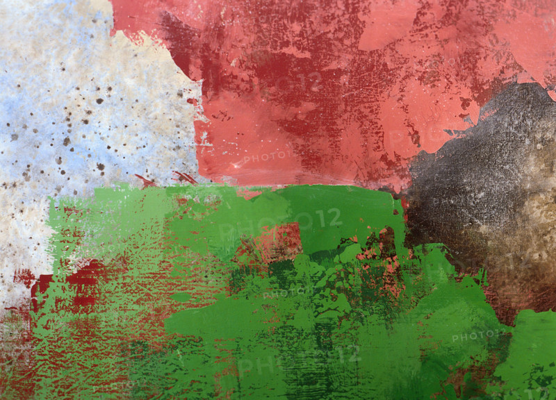 Matter effects. Painted canvas tarp