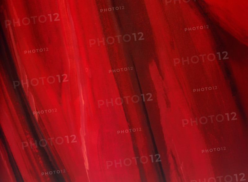 Painted backdrop. Stage curtain