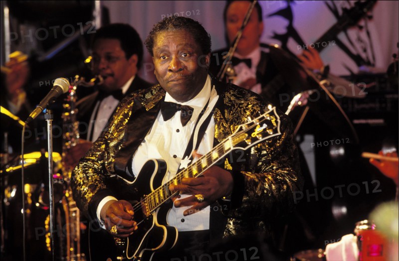 18/05/1992. BB KING EN CONCERT A PARIS