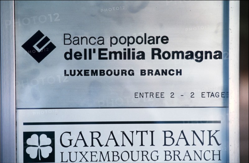 00/07/1994. ILLUSTRATION: LES BANQUES AU LUXEMBOURG