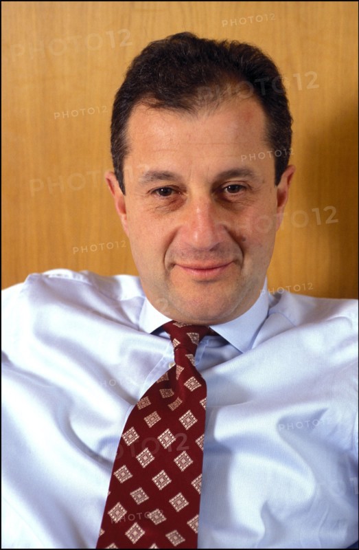 12/24/1994. EXCLUSIVE. Didier Schuller at home in Clichy