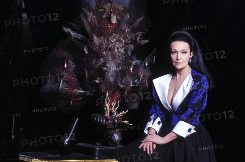 00/06/1995. LUDMILA TCHERINA CHEZ ELLE A PARIS