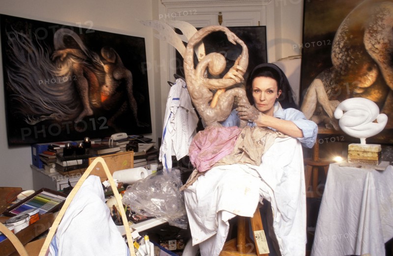 00/06/1995. LUDMILA TCHERINA CHEZ ELLE A PARIS
