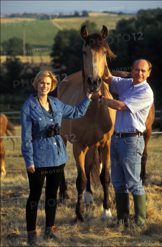 00/07/1996. MICHEL MONTIGNAC ET SA FEMME SUZY       AU DOMAINE DU MOULIN   *EXCLUSIF*