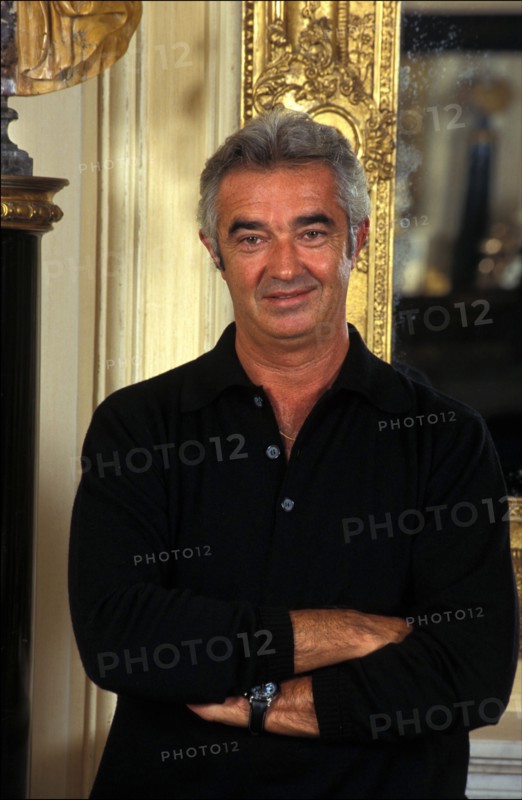 22/09/1997. PARIS: FLAVIO BRIATORE CHEZ LUI