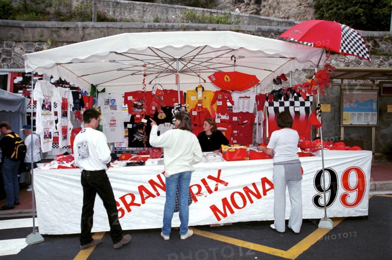 MONACO. ILLUSTRATION ON GP OF FORMULA 1